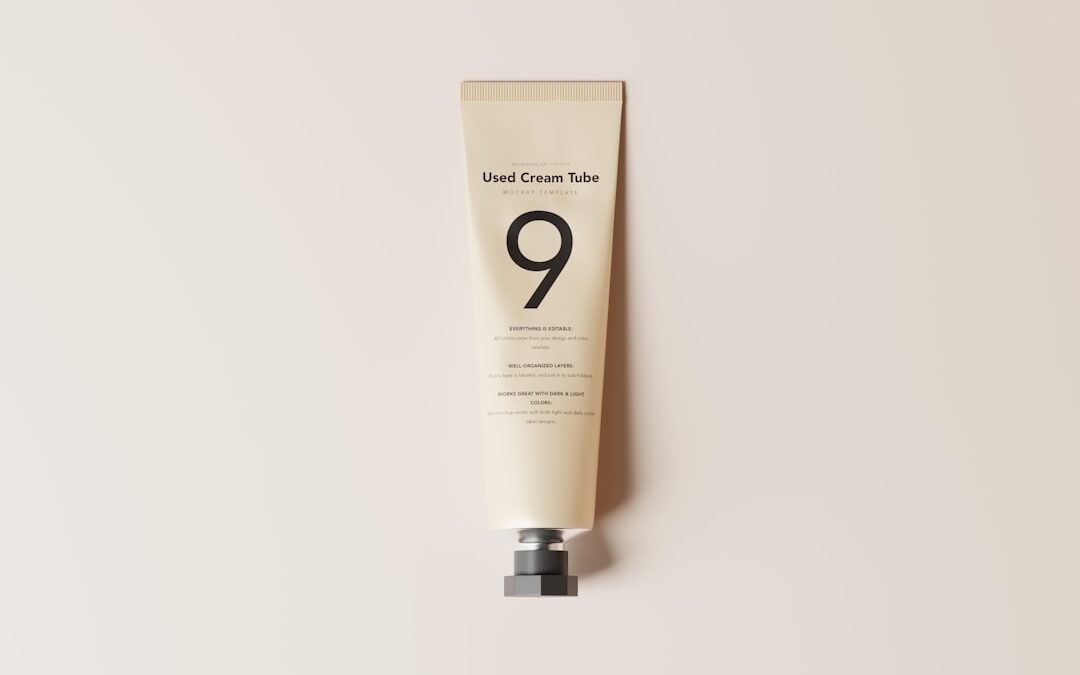Photo Tube of cream