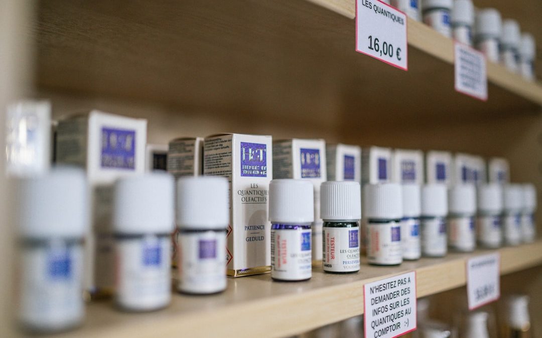 Photo Pharmacy shelves