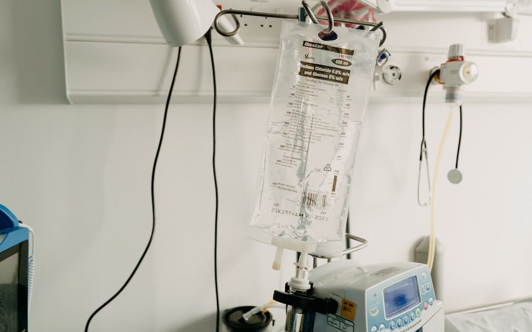 Photo IV fluids