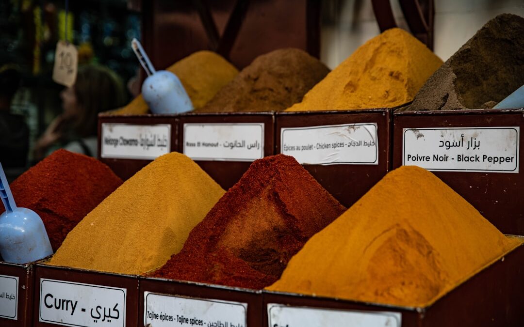 Photo Turmeric powder