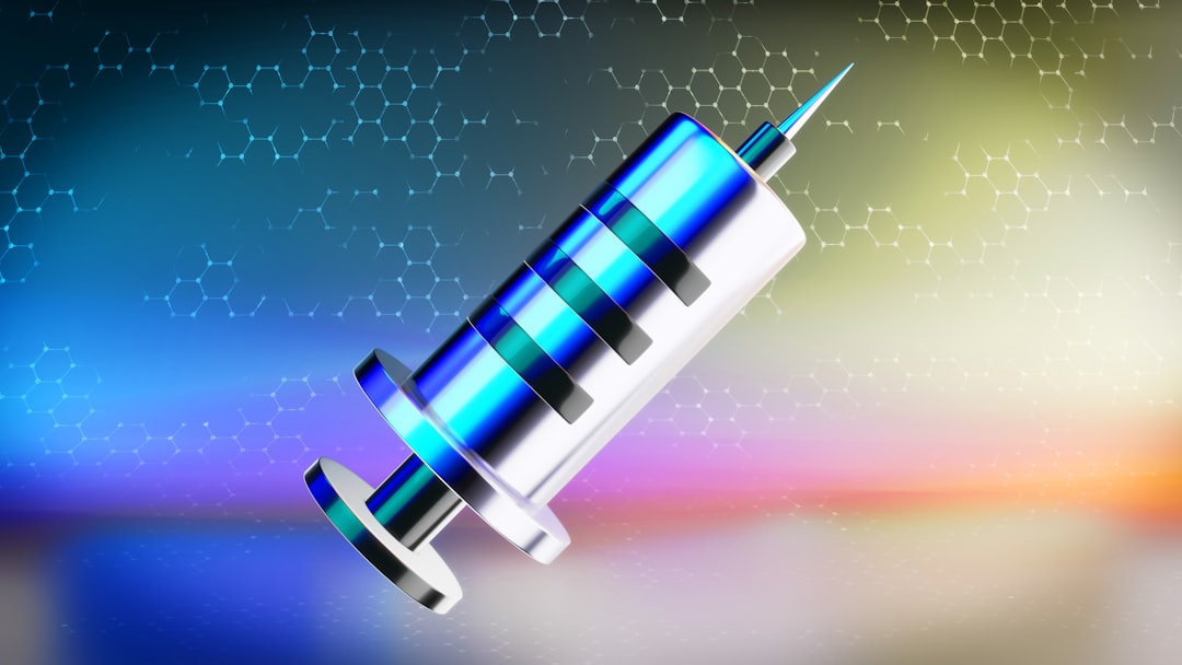 Photo Vaccine syringe