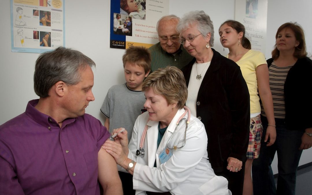 Photo Vaccine injection