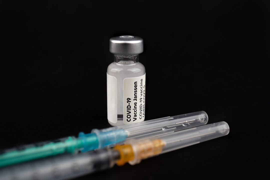 Photo Vial and syringe