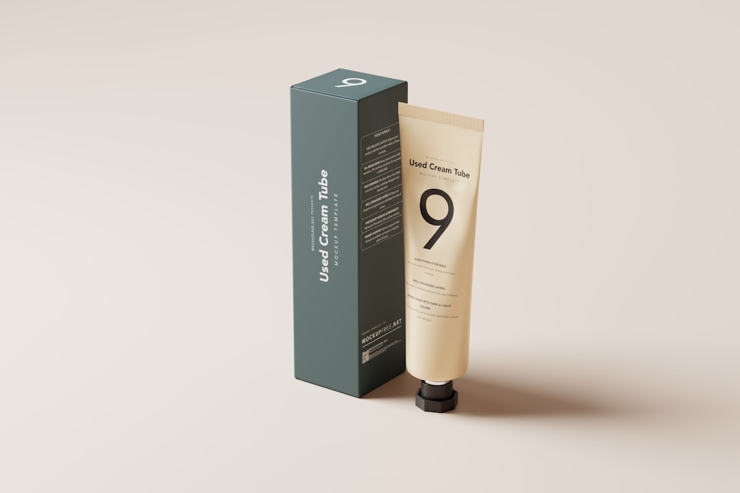 Photo Tube of cream