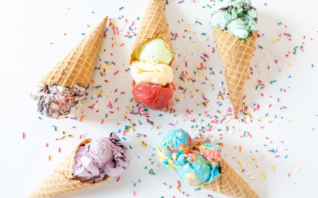Photo Ice cream cone