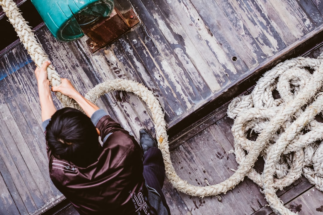 Photo DIY rope leash