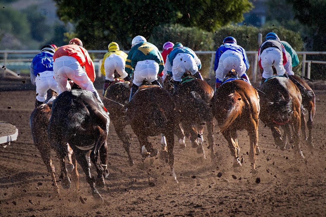 Photo Horse racing