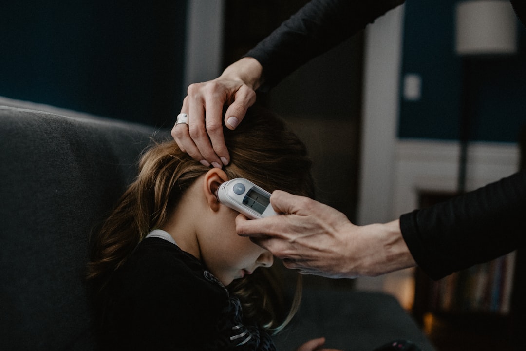 Photo Child with fever