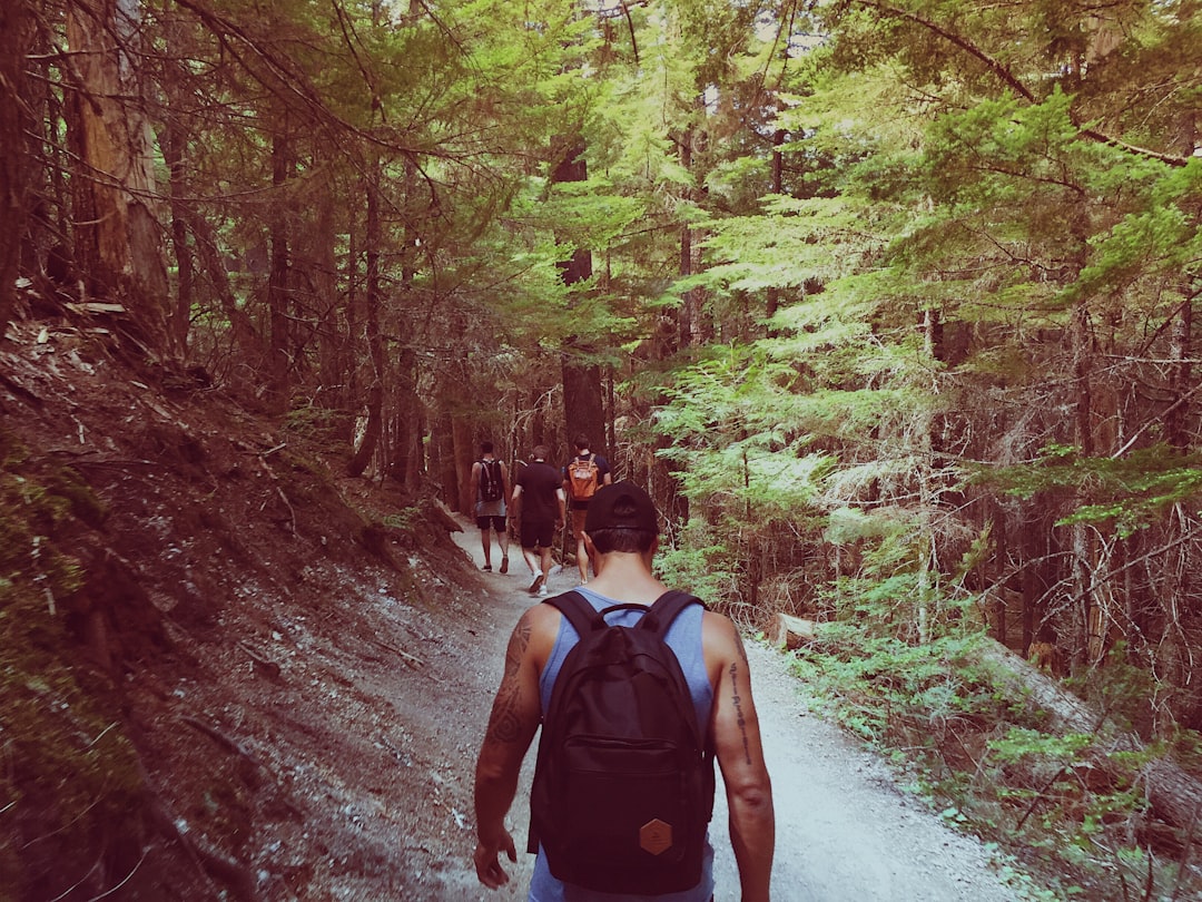 Photo Overloaded backpack