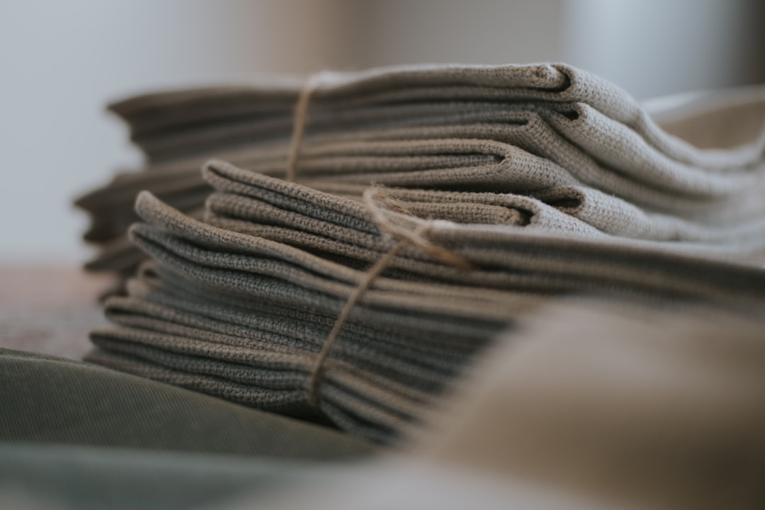 Photo Touching fabric