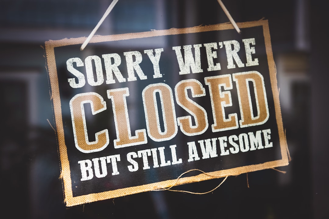Photo Closed door