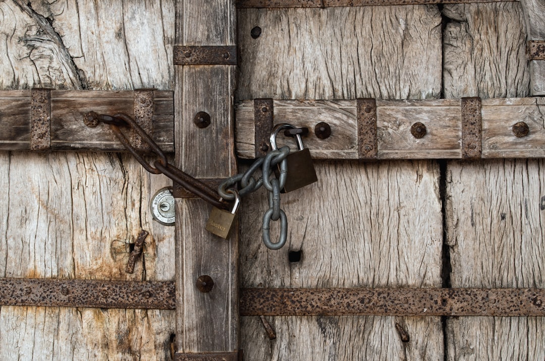 Photo locked door