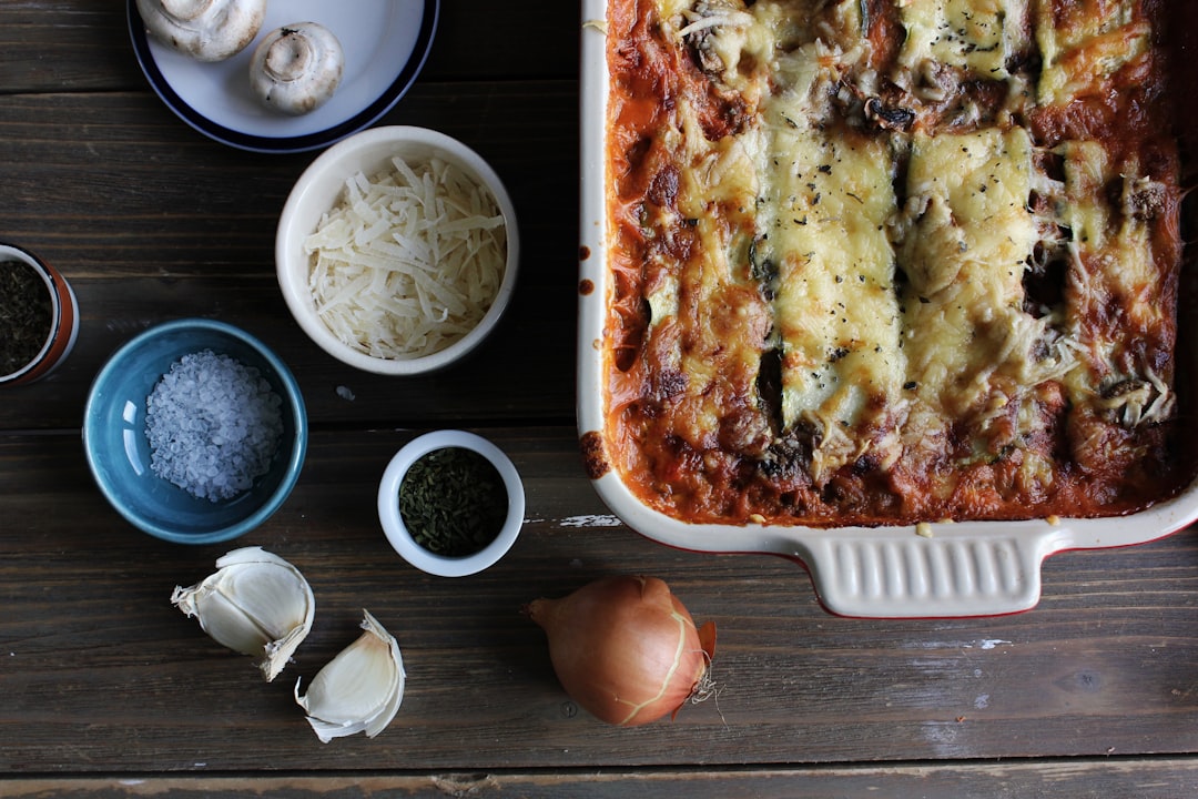 Photo Dairy-free lasagna