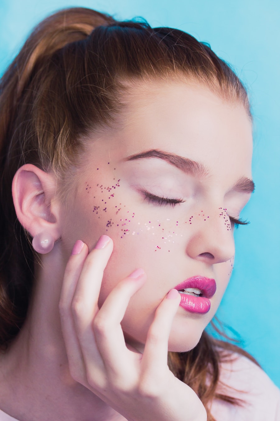 Photo laser acne treatment