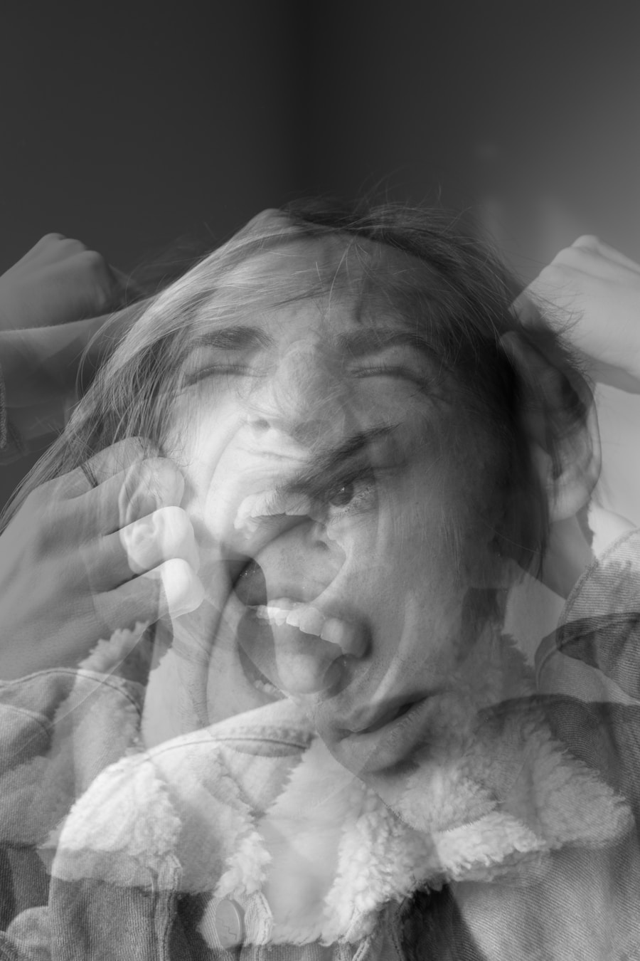 Photo "Feeling faint dizziness"