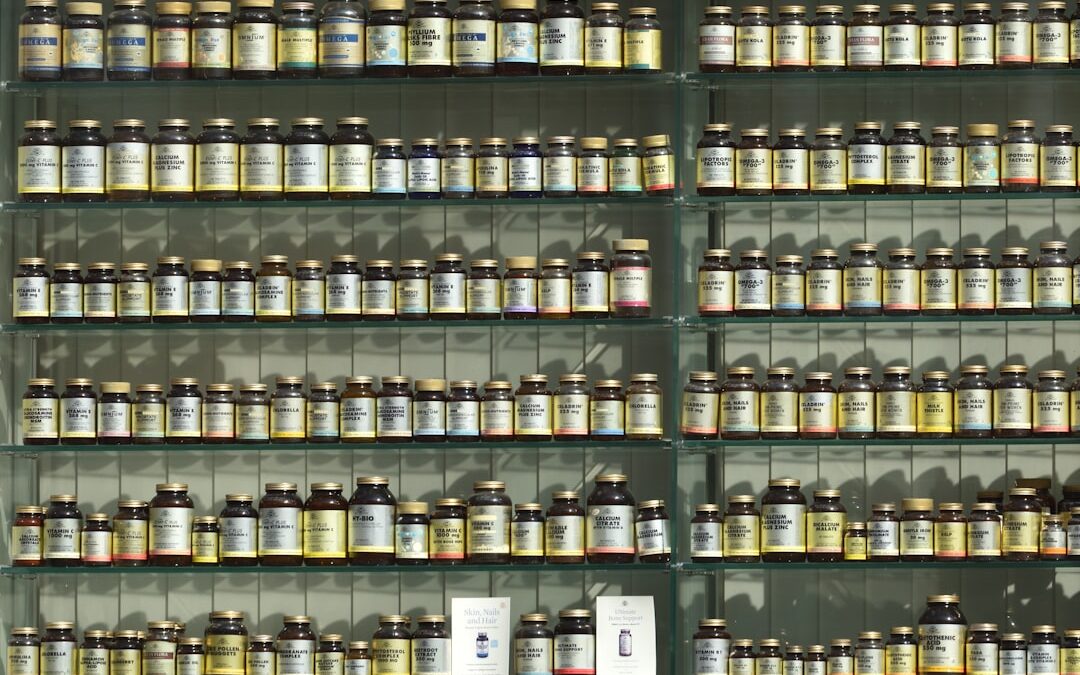 Photo Vitamin bottle