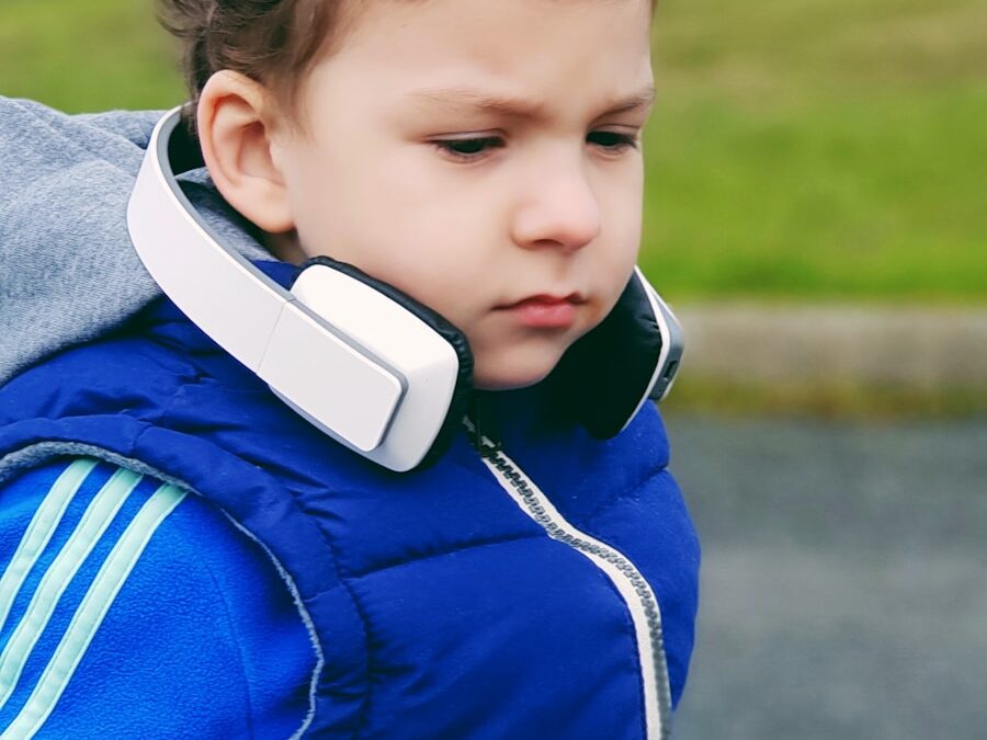 Photo "Symptoms of concussion in a child"