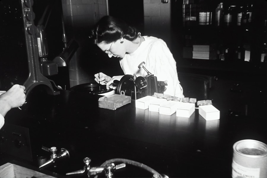 Photo Diphtheria research