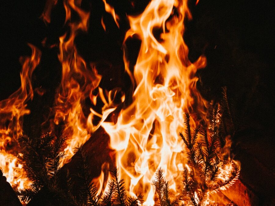 Photo "Types of burns"