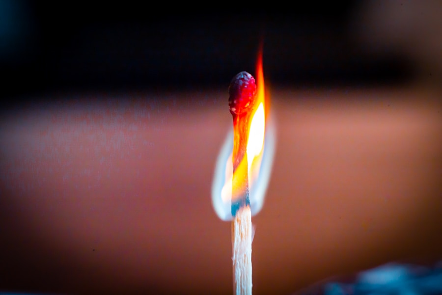 Photo "Healing a burn injury"