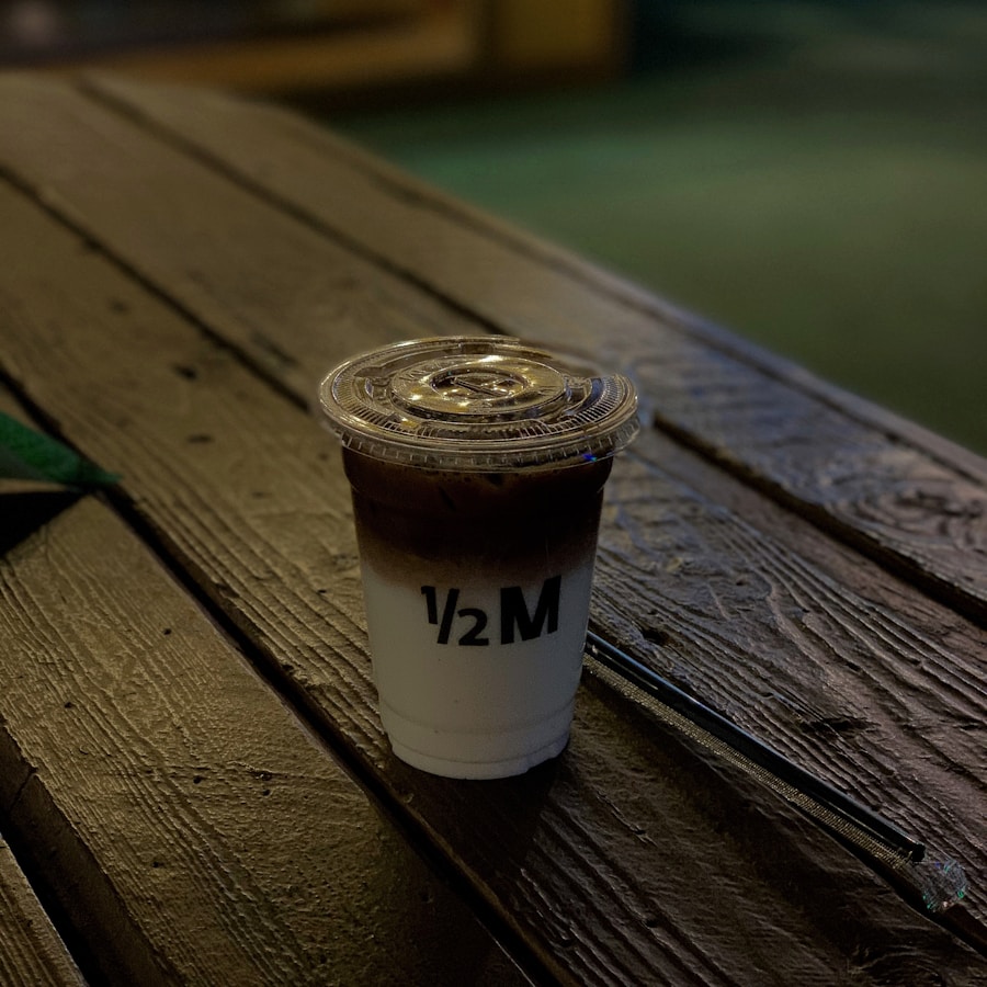 Photo coffee vasoconstriction