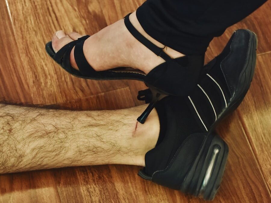 Photo "arterial constriction in the foot"