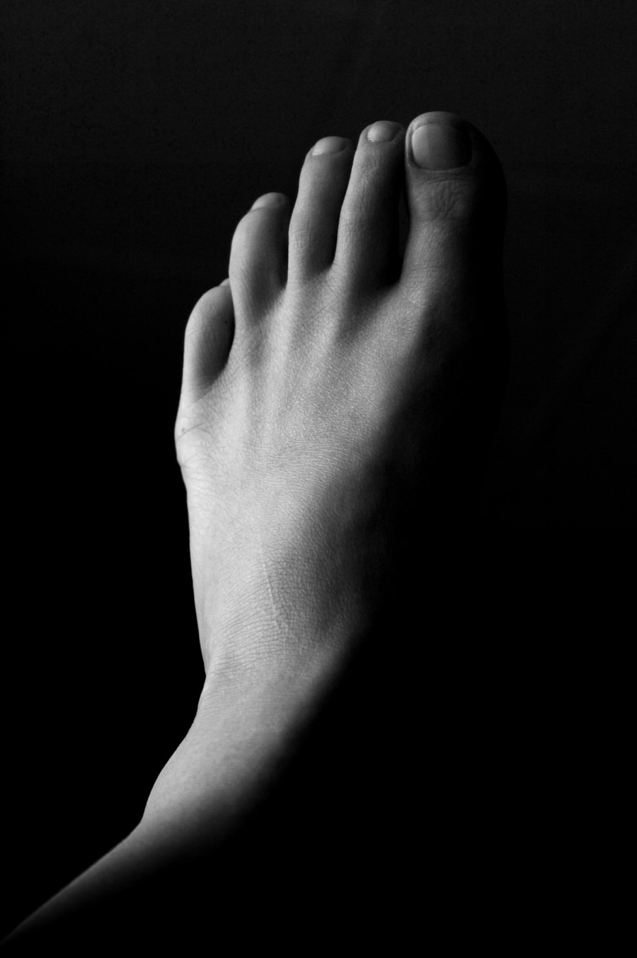 Photo "arterial constriction in the toe"