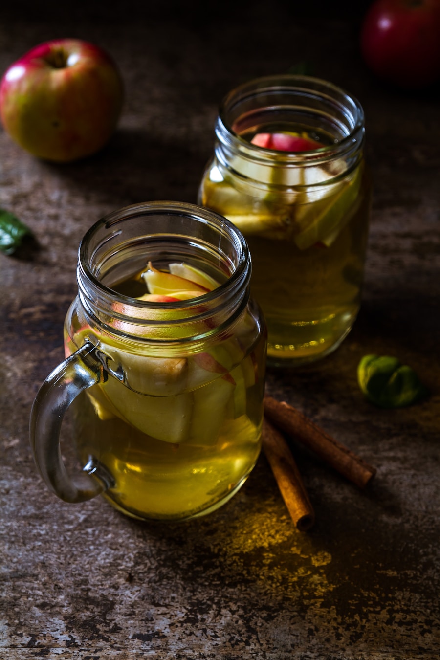 Photo "apple cider vinegar against tartar"