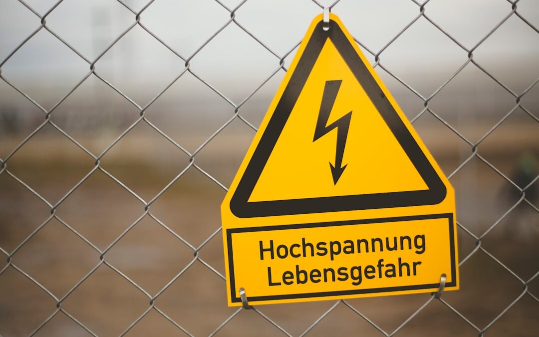 Photo Warning sign
