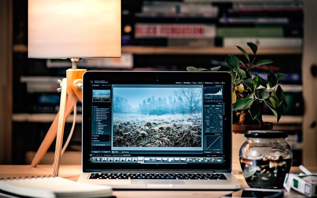 Photo Computer screen