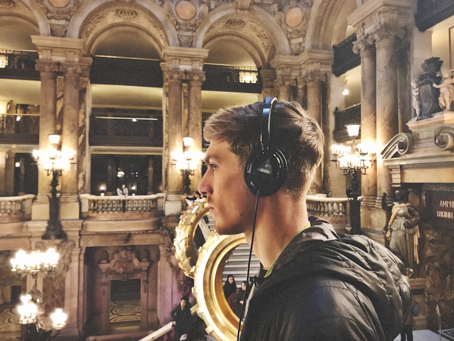 Photo "ringing in the ears after the concert"
