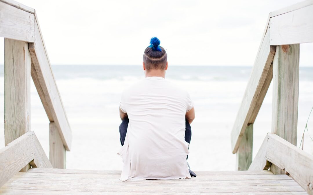 Photo Uncomfortable sitting