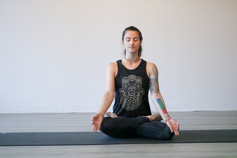 Photo "yoga for tinnitus"
