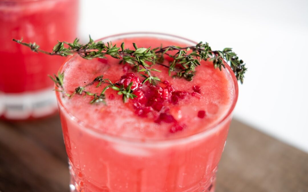 Photo Cranberry juice