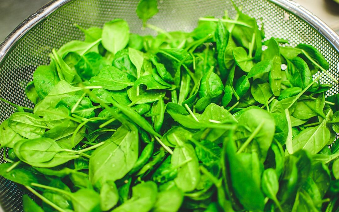 Photo Green leafy vegetables