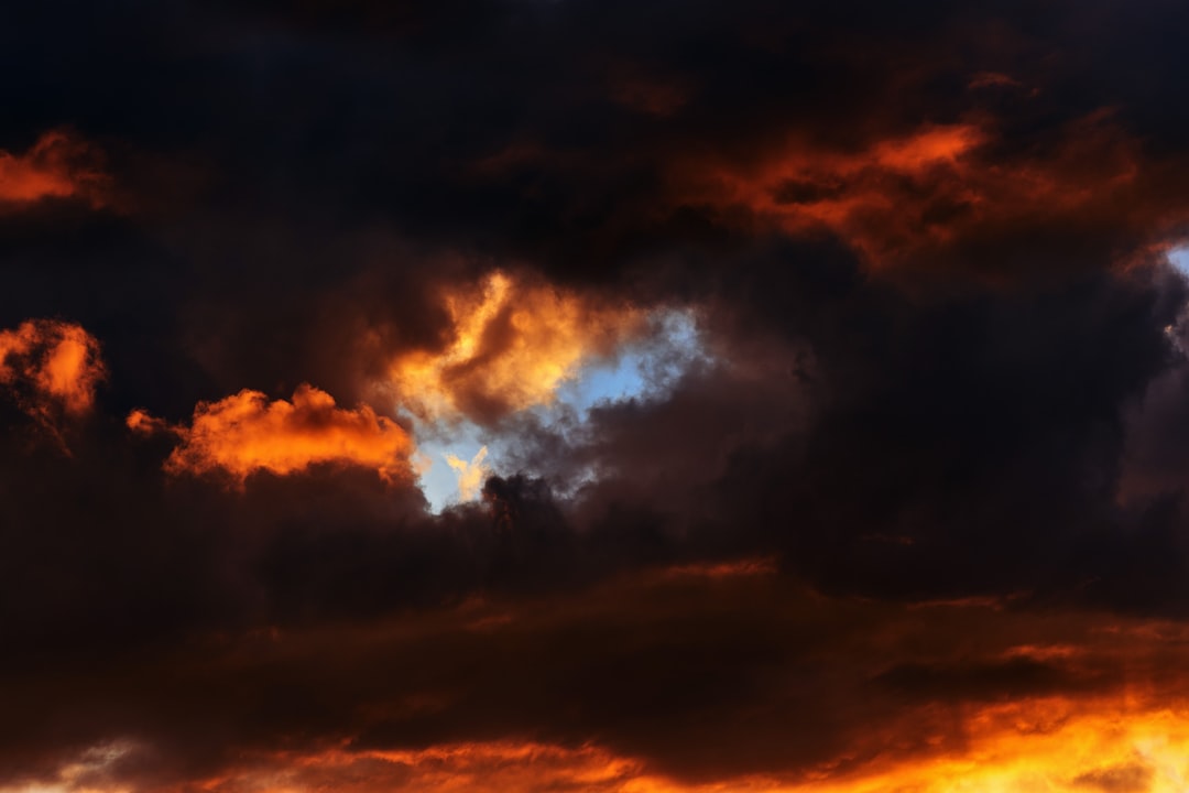 Photo Black clouds