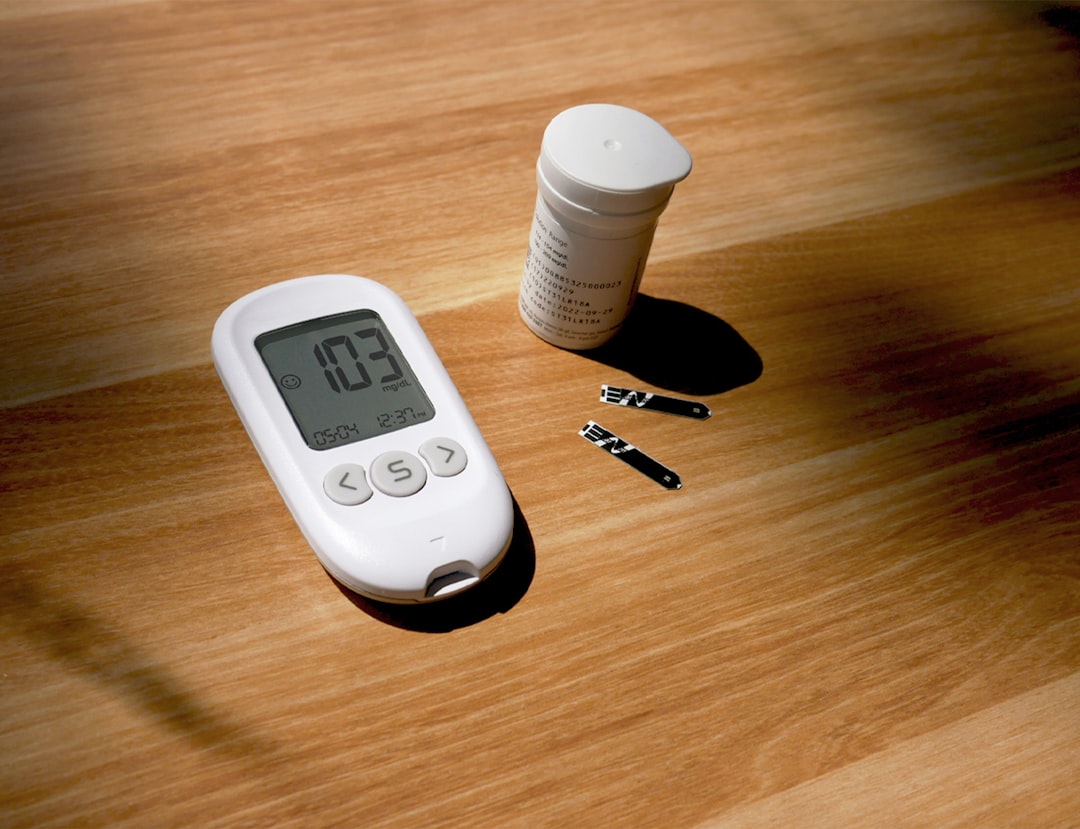 Photo Blood sugar monitor