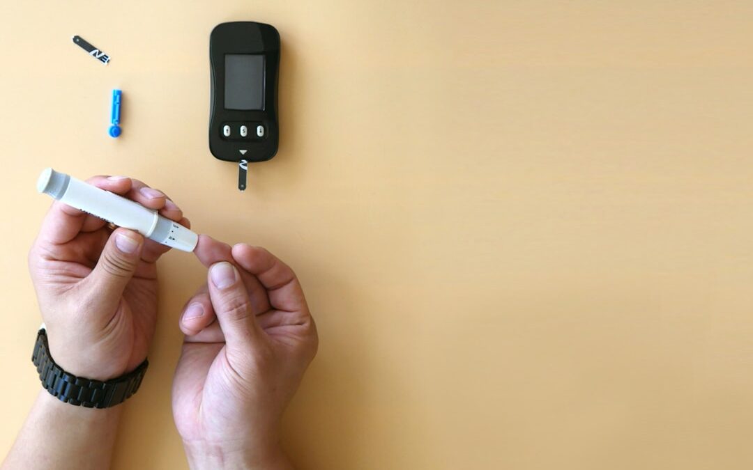 Photo Blood sugar monitor