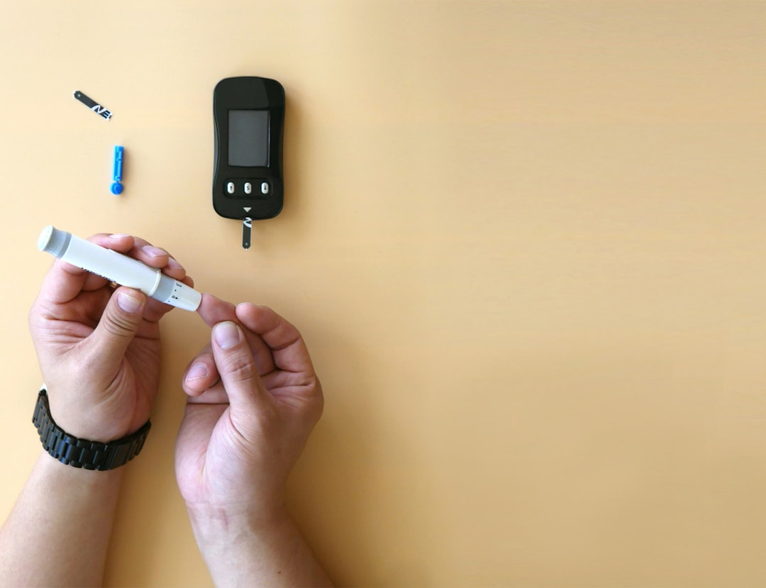 Photo Blood sugar monitor