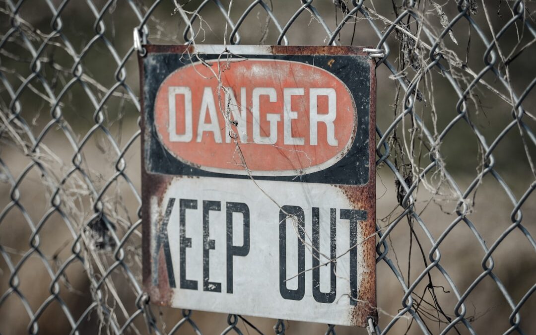 Photo Warning sign