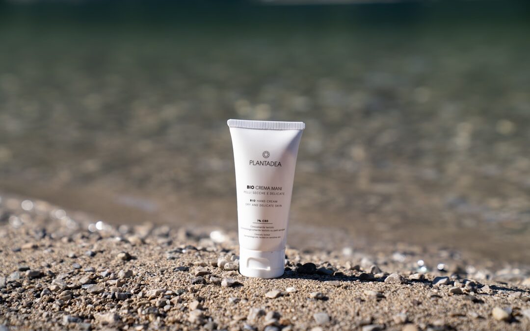 Photo Sunscreen lotion