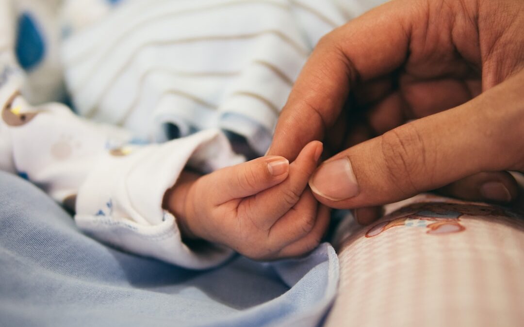 Photo Baby with fever