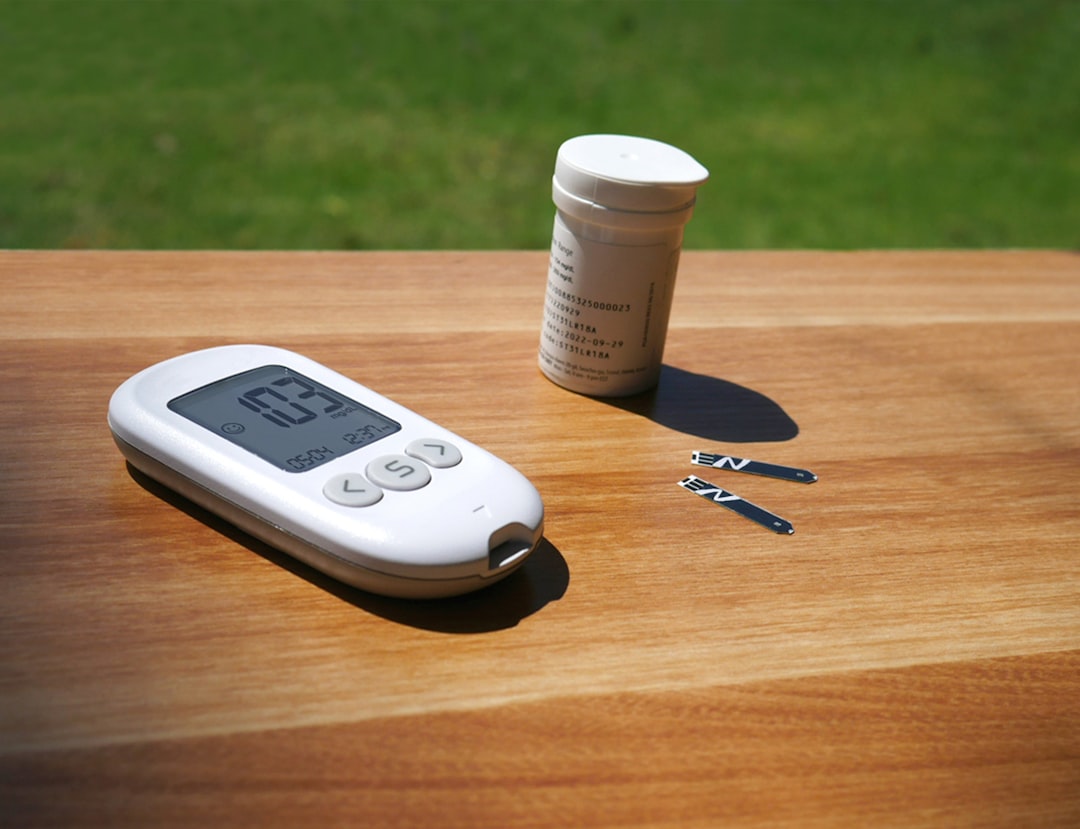 Photo Blood sugar monitor