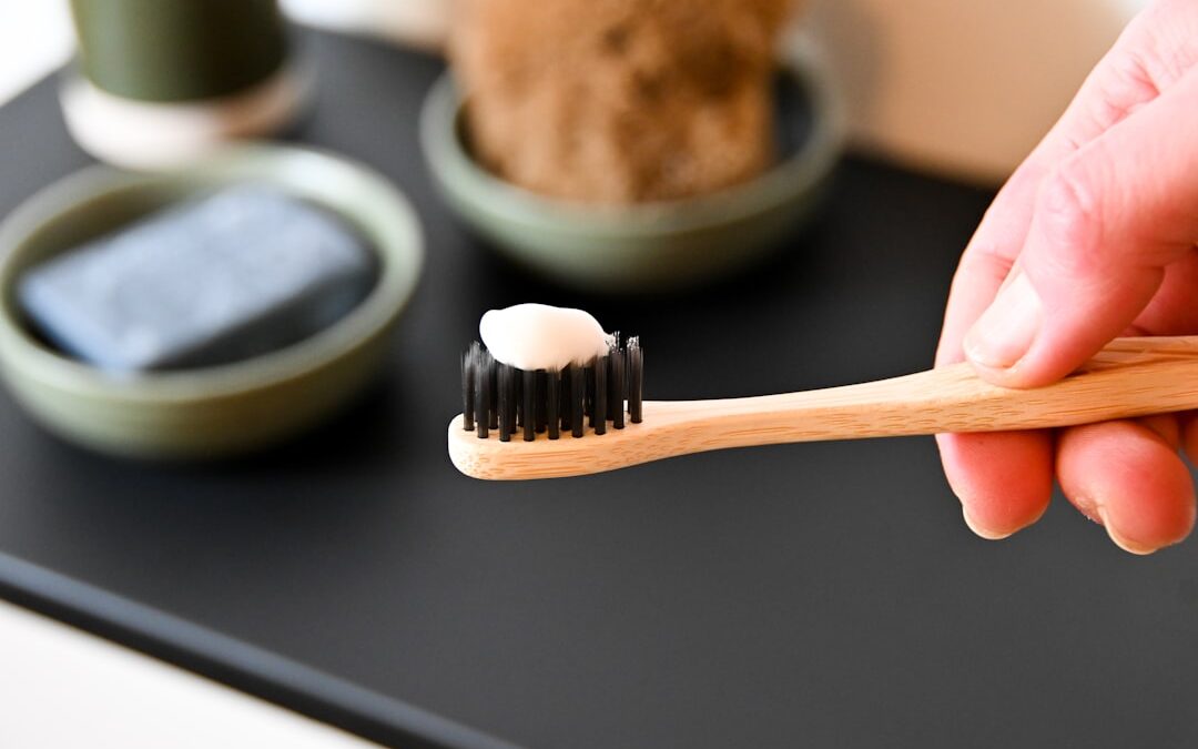 Photo Toothbrush and toothpaste