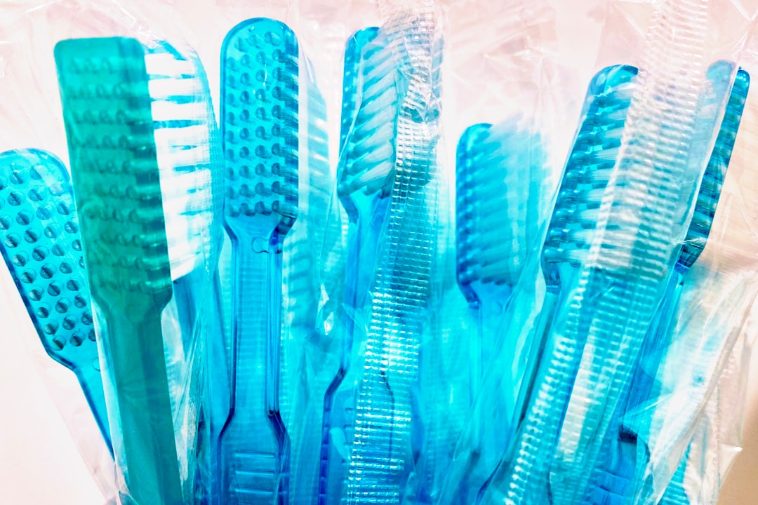 Photo Bloody toothbrush
