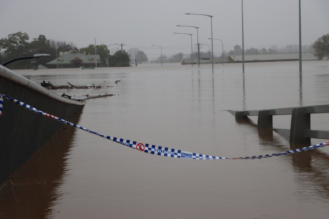 Photo Flooded street