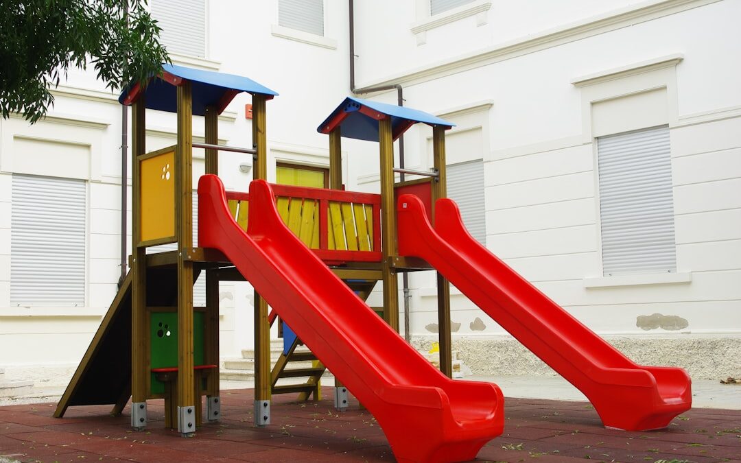 Photo playground equipment