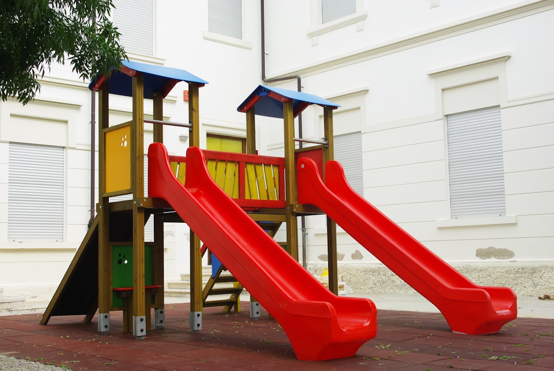 Photo playground equipment