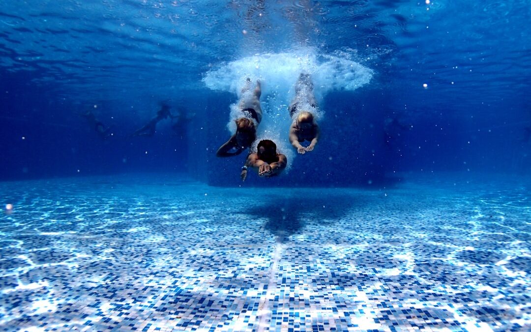 Photo Baby swimming