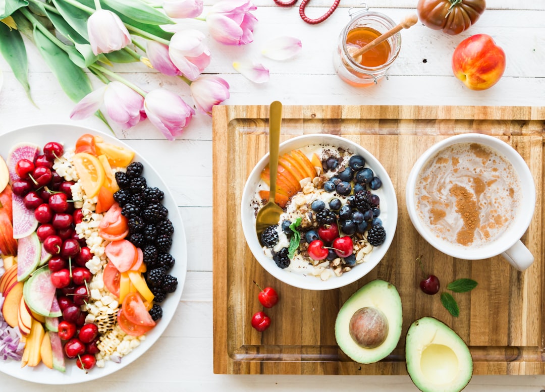 Photo Healthy plate